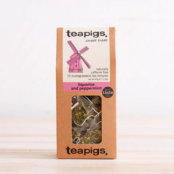 Teapigs Liquorice Peppermint Tea Sweet Treat