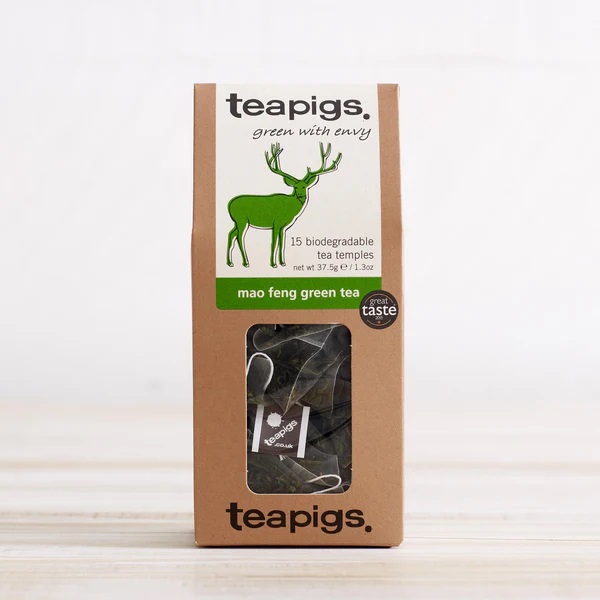Teapigs Organic Mao Feng Green Tea Green With Envy
