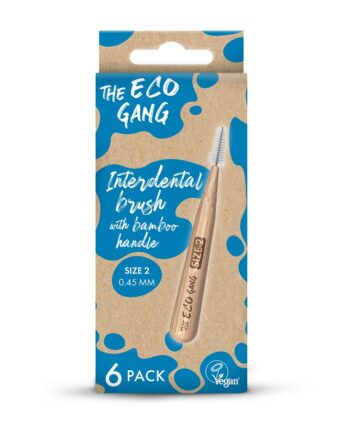 The Eco Gang Bambus Interdental Mellemrumsbørste   45mm