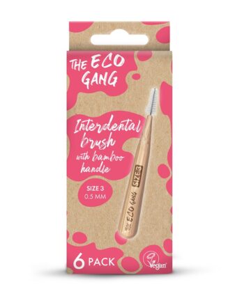 The Eco Gang Bambus Interdental Mellemrumsbørste   50mm