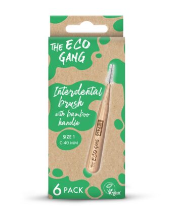 The Eco Gang Bambus Interdental Mellemrumsbørste   40mm