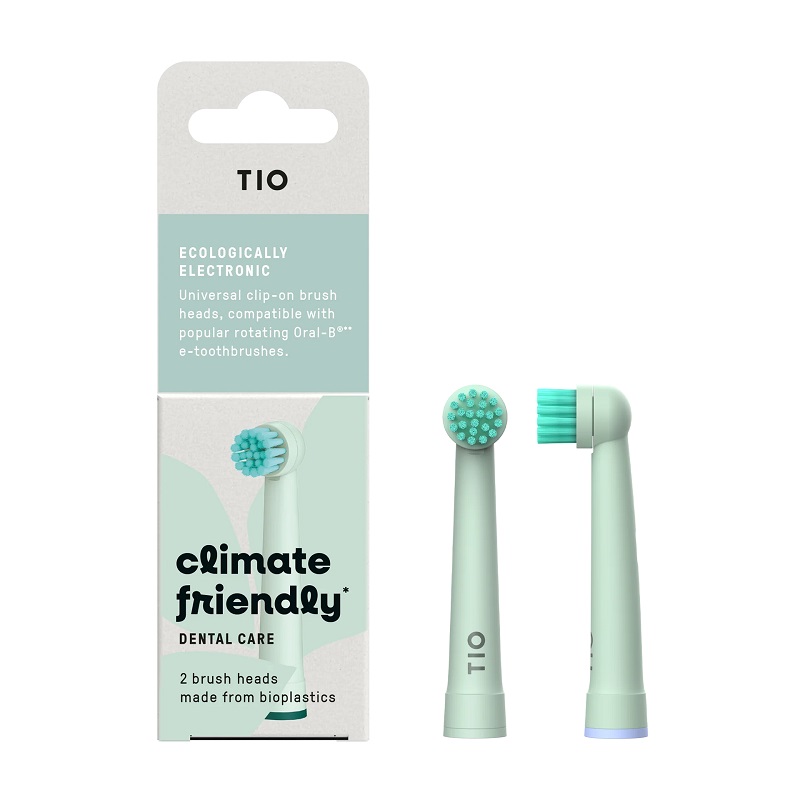 Tio Tiomatik -pak El Tandbørstehoveder Medium Assorteret Farver