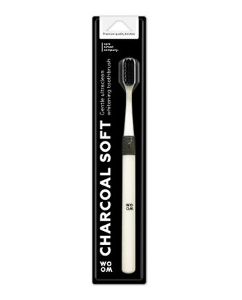 Woom Soft Charcoal Tandbørste