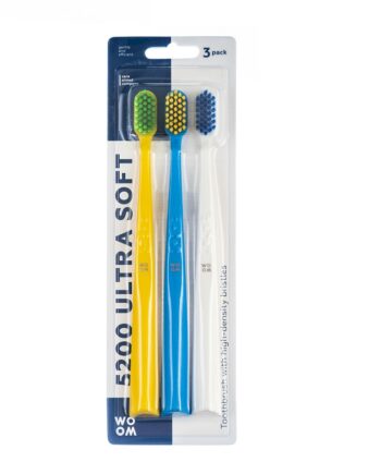Woom 5200 Ultra Soft Tandbørster  -pak