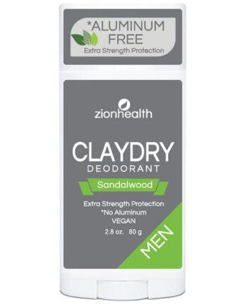 Zionhealth Bio Claydry Deodorant Sandalwood