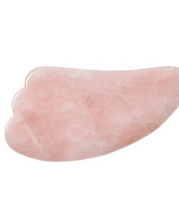 Pure Mind Gua Sha Rosa Kvarts Massagesten