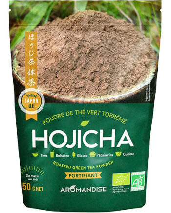 Aromandise Hojicha Grøn Te Pulver  økologisk