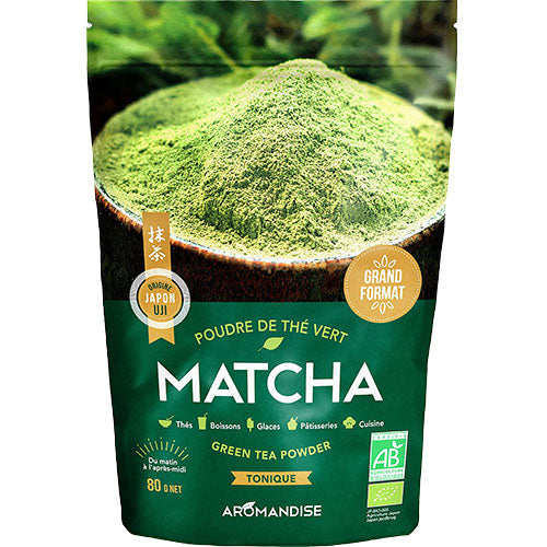 Aromandise Matcha Grøn Te Pulver økologisk