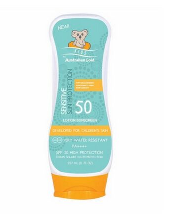 Australian Gold Kids Sensitive Sun Protection Lotion Spf50 237 Ml