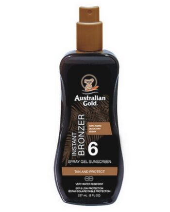 Australian Gold Sun Spray Gel Instant Bronzer Spf   237 Ml