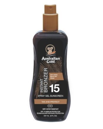 Australian Gold Sun Spray Gel Instant Bronzer Spf15 237 Ml