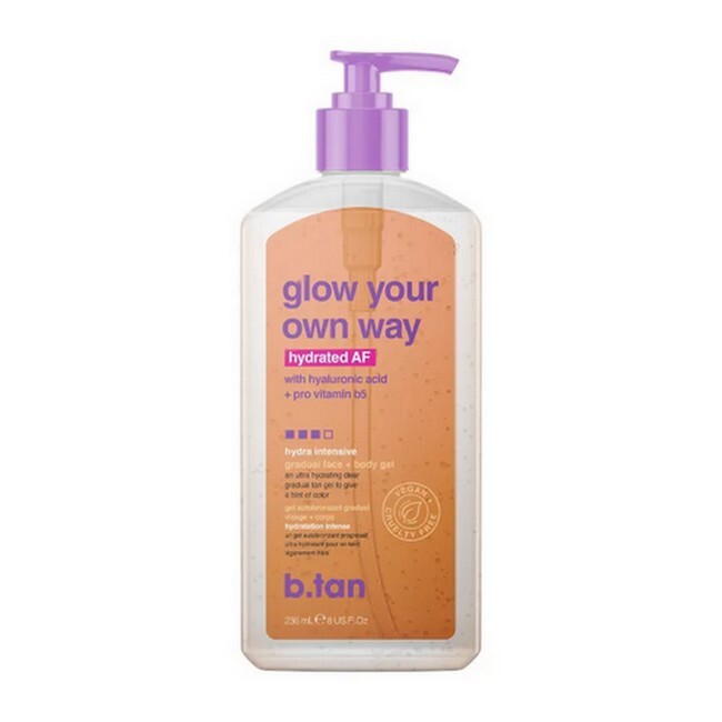 Tan Glow Your Own Way Hydrated Af Tanning Gel 236 Ml