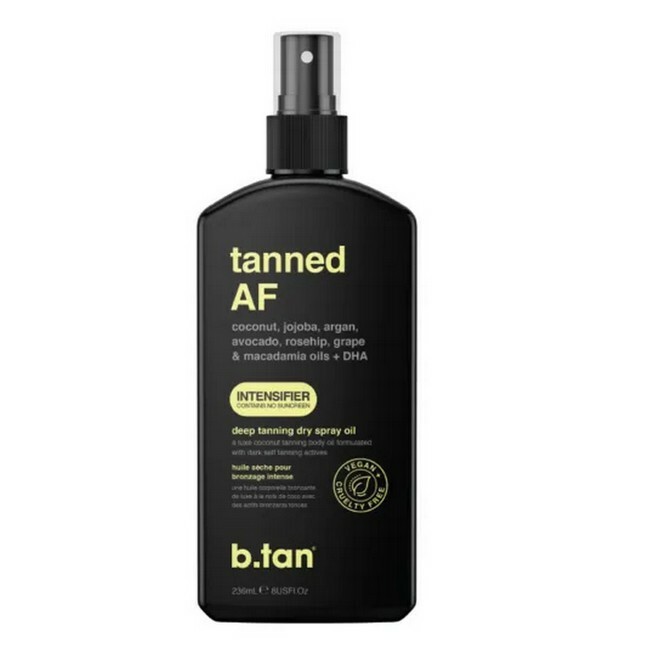 Tan Tanned Af Intensifier Tanning Oil 236 Ml