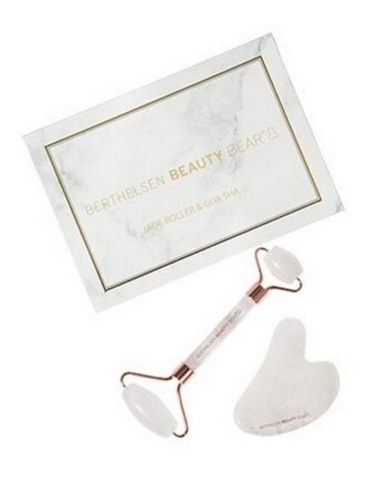 Beauty Bear White Jade Roller   Gua Sha