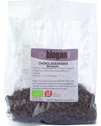 Biogan Chokoladedråber  økologisk