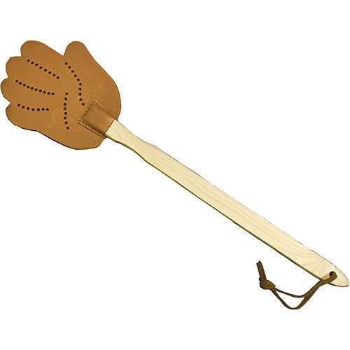 Biogan Fluesmækker Bøgetræ Læderhånd 480 Mm