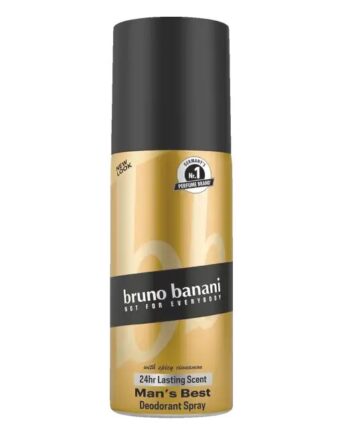 Bruno Banani Mans Best Deodorant Spray 150 Ml