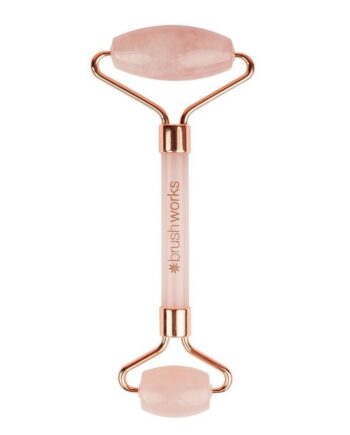 Brushworks Brazilian Rose Quartz Roller