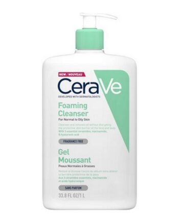 Cerave Foaming Cleanser Normal To Oily Skin 1000 Ml