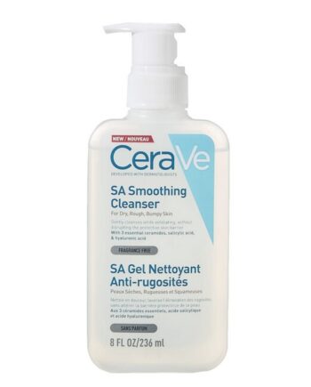 Cerave Sa Smoothing Cleanser Dry Rough Bumpy Skin 236 Ml