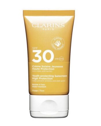 Clarins Sun Youth Protecting Sunscreen High Protection Spf30 Face 50 Ml