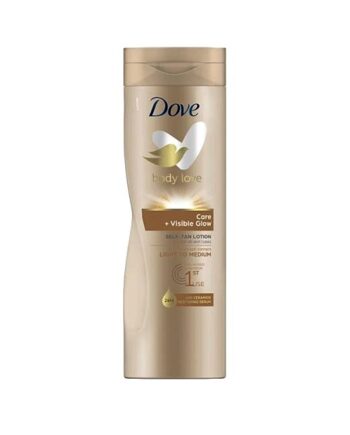 Dove Visible Glow Self Tan Body Lotion Medium 400 Ml