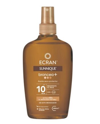 Ecran Sun Bronzer   Protective Dry Oil Spray Spf10 200 Ml