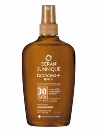 Ecran Sun Bronzer   Protective Dry Oil Spray Spf30 200 Ml