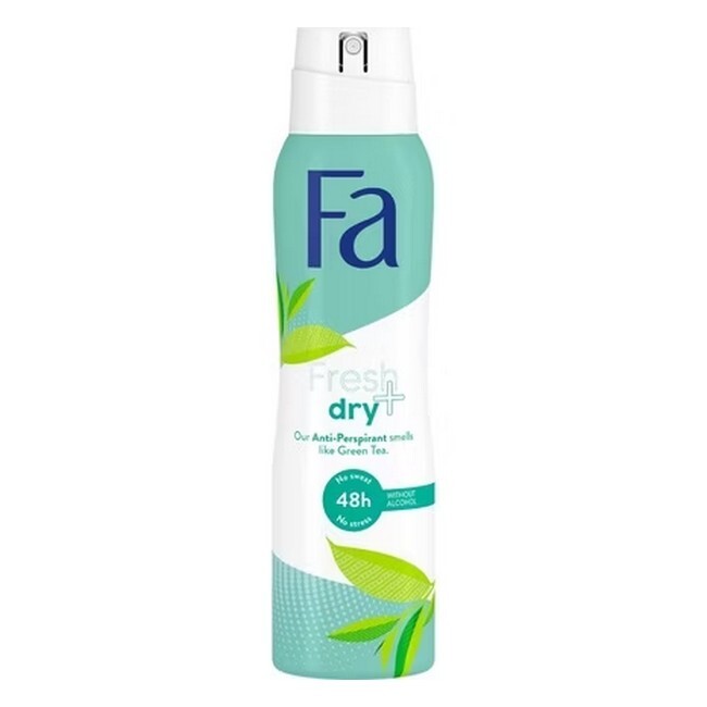 Fa Green Tea Fresh Dry Anti Perspirant Deodorant Spray 150 Ml