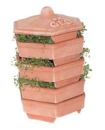 Geo Terracotta Sprouter