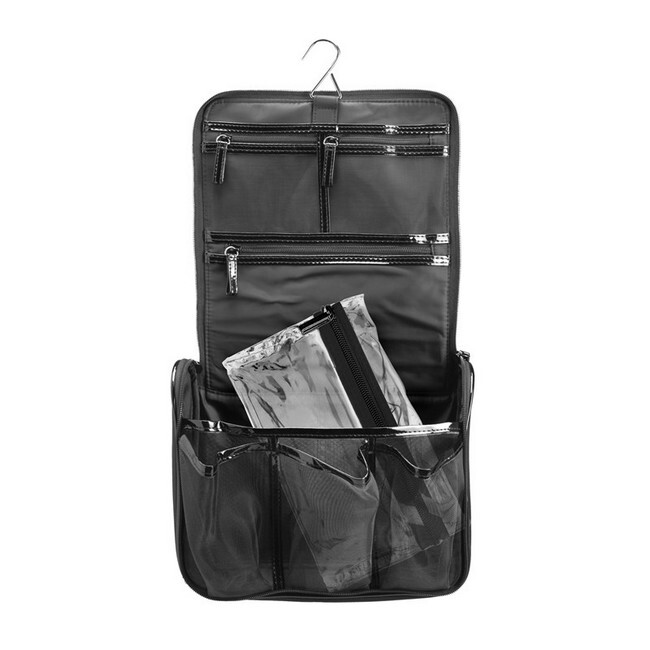 Gillian Jones Toilettaske Sort Hang Up Organizer Check In Bag
