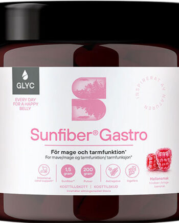 Glyc Sunfiberâ Gastro Hindbærsmag