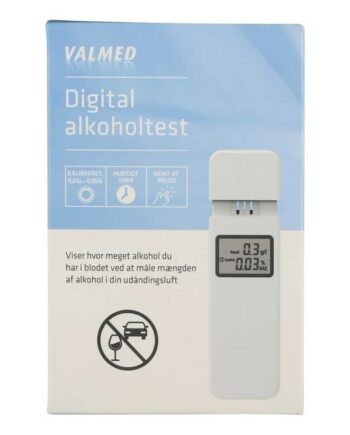 Hjemmetest Valmed Digital Alkoholtest