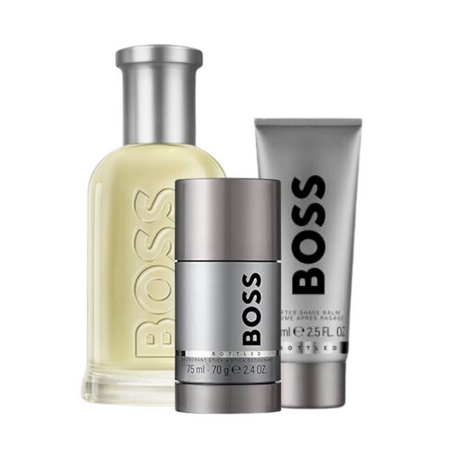 Hugo Boss Bottled Sæt 100 Ml Edt Deodorant Stick Shower Gel