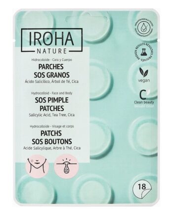 Iroha Nature Pimple Patches Sos 18 Stk