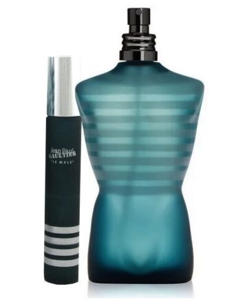 Jean Paul Gaultier Le Male 125 Ml Edt   20 Ml Edt Travel Spray