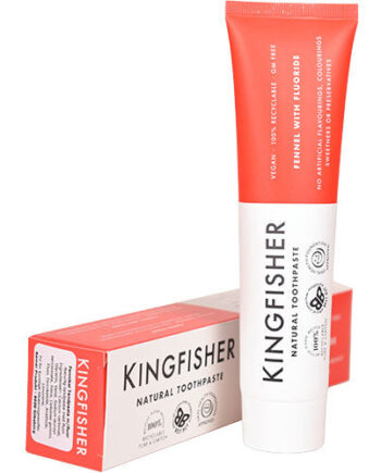 Kingfisher Toothpaste Tandpasta Fennikel    Fluor