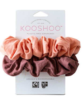 Kooshoo Hår Scrunchie Coral Rose   Stk