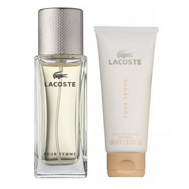 Lacoste Pour Femme Eau De Parfum Sæt 50 Ml Edp Body Lotion