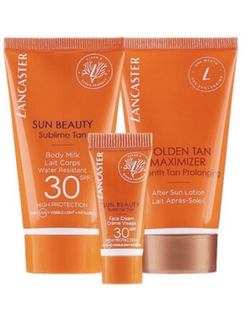 Lancaster Sun Beauty Solpleje Sæt Spf30   Aftersun