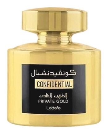 Lattafa Perfumes Confidential Private Gold Eau De Parfum 100 Ml Edp