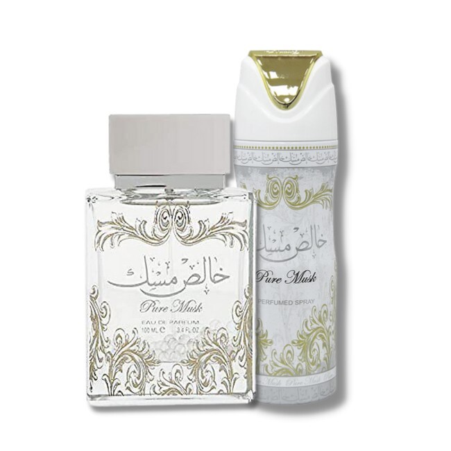 Lattafa Perfumes Pure Musk Eau De Parfum Gavesæt