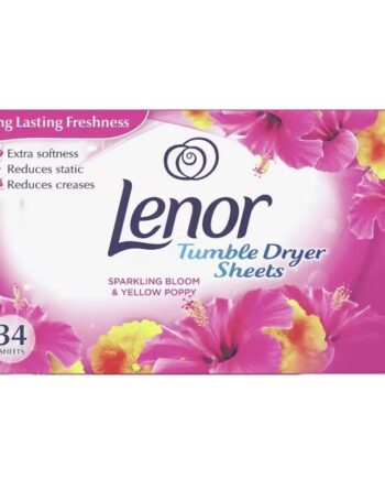 Lenor Tumble Dryer Sheets Sparkling Bloom