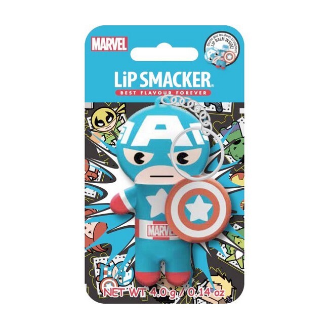 Lip Smacker Marvel Captain America Lip Balm Key Chain