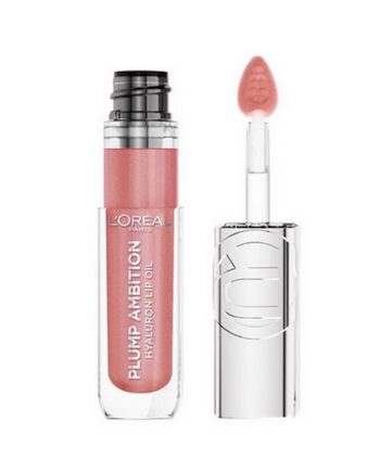 Loreal Plump Ambition Hyaluron  Lip Oil 650 Nude Macaron