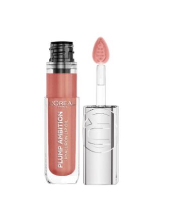Loreal Plump Ambition Hyaluron Lip Oil Woth It 601