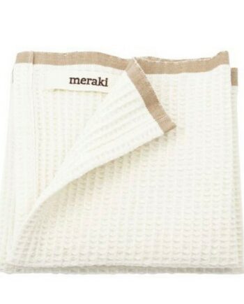 Meraki Bare Vaskeklude Creme   Sand   Pak