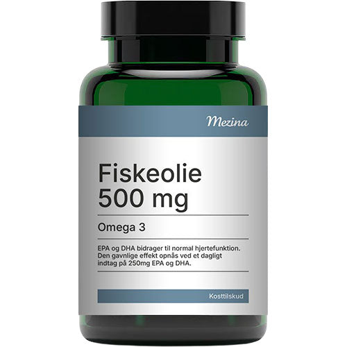 Mezina Fiskeolie Omega- 500 Mg