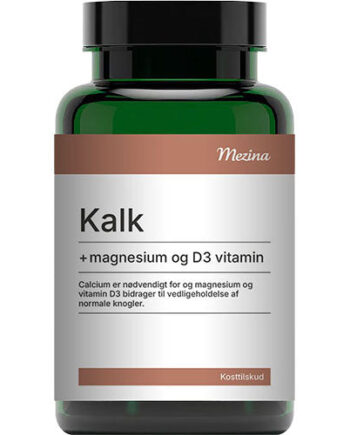 Mezina Kalk Med Magnesium Og D3-vitamin