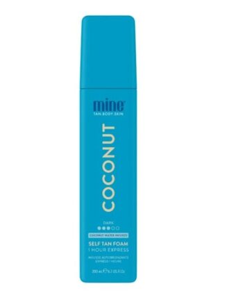 Minetan Coconut Self Tan Foam   Hour 200 Ml